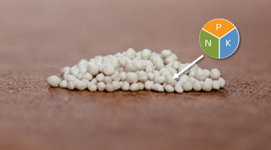 Homogeneous Fertiliser Granules